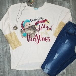 Oh By Golly Christmas Top